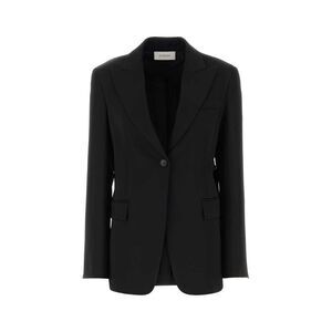 Sportmax Women Black Viscose Novella Blazer